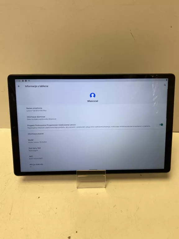 TABLET LENOVO TAB M10 FHD PLUS 4/64GB