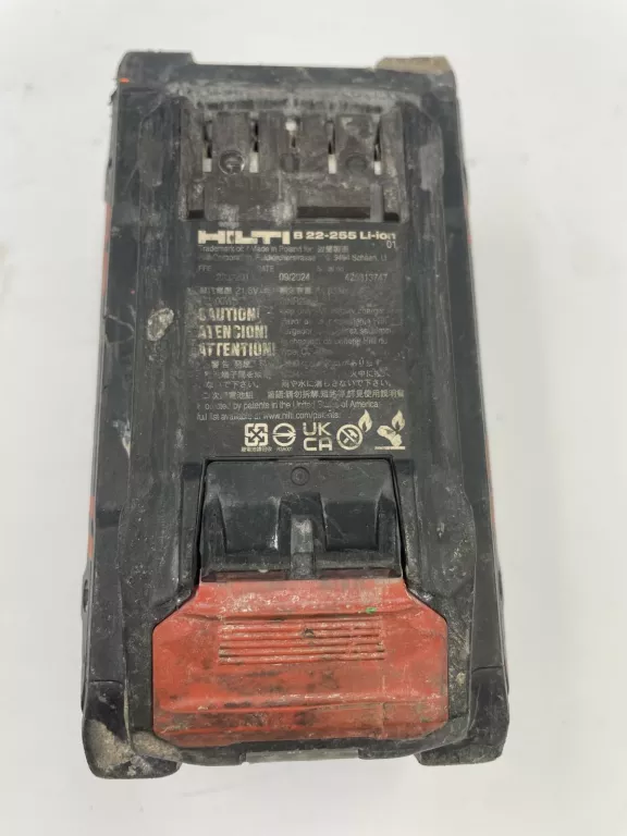 AKUMULATORY HILTI B 22 (22-255, 22-85)