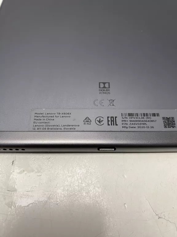 TABLET LENOVO TAB M10 FHD PLUS 4/64GB