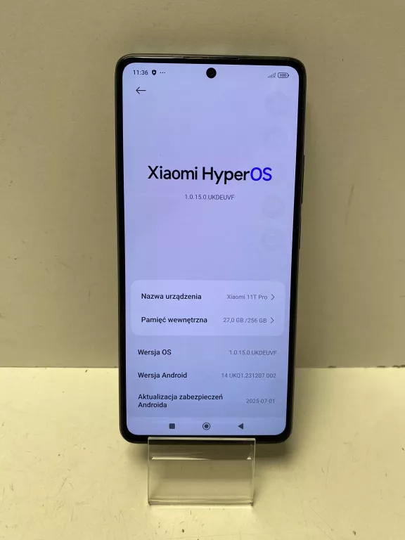 TELEFON XIAOMI 11T PRO 8/256GB OPIS