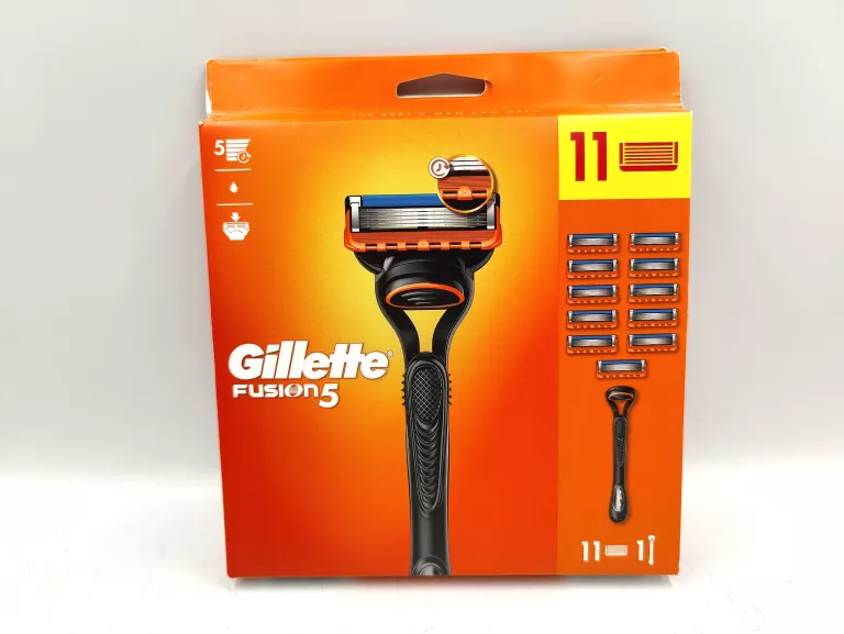 GILLETTE FUSION 5 MASZYNKA DO GOLENIA DLA MĘŻCZYZN 1 MASZYNKA 11OSTRZY