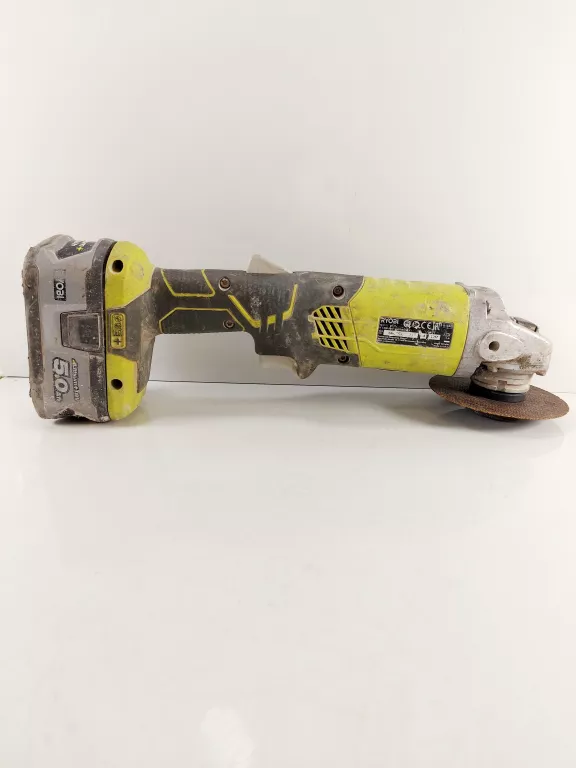 SZLIFIERKA RYOBI R18AG + BAT 5AH