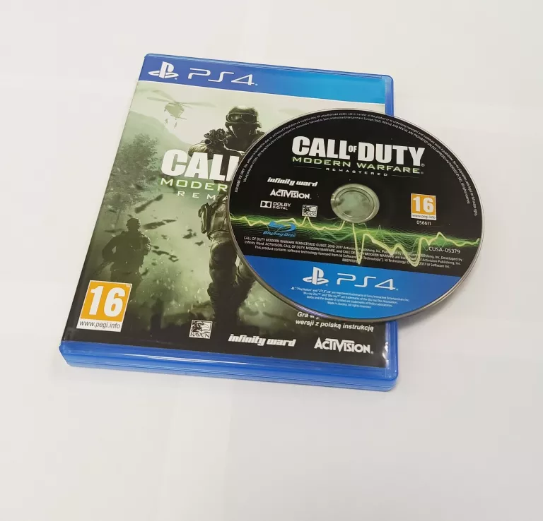 GRA NA PS 4 CALL OF DUTY: MODERN WARFARE REMASTERED