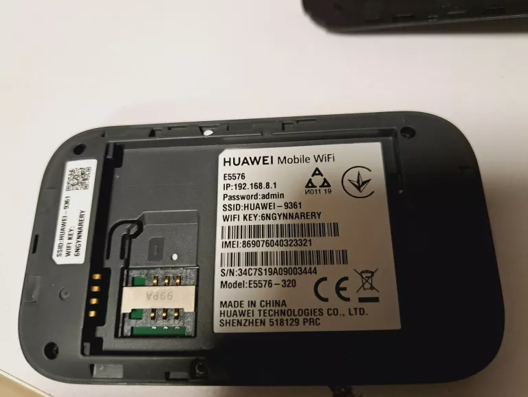 ROUTER MOBILNY HUAWEI E5576-320 4G LTE