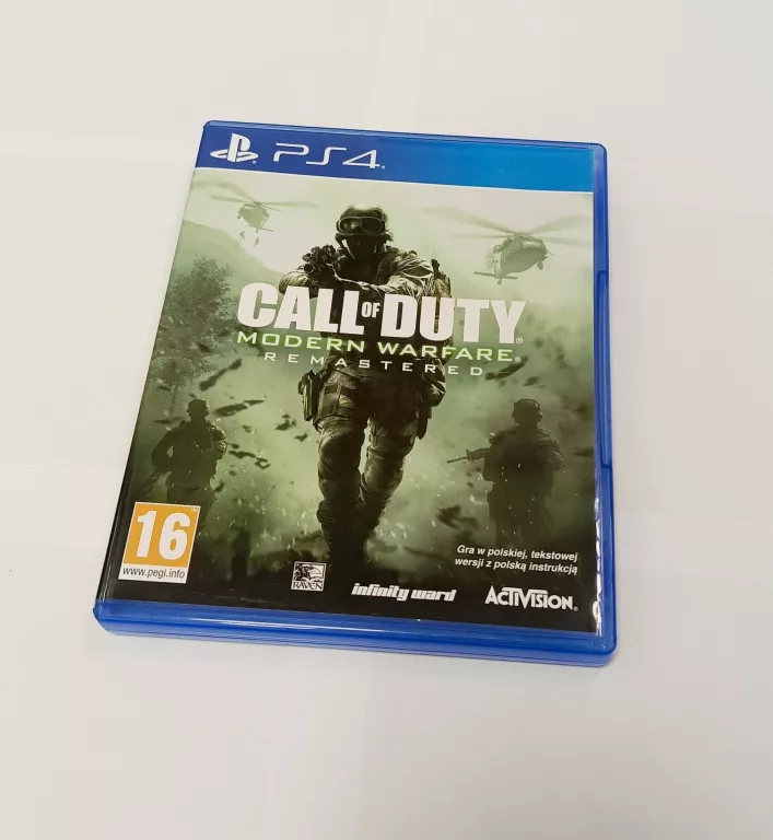 GRA NA PS 4 CALL OF DUTY: MODERN WARFARE REMASTERED