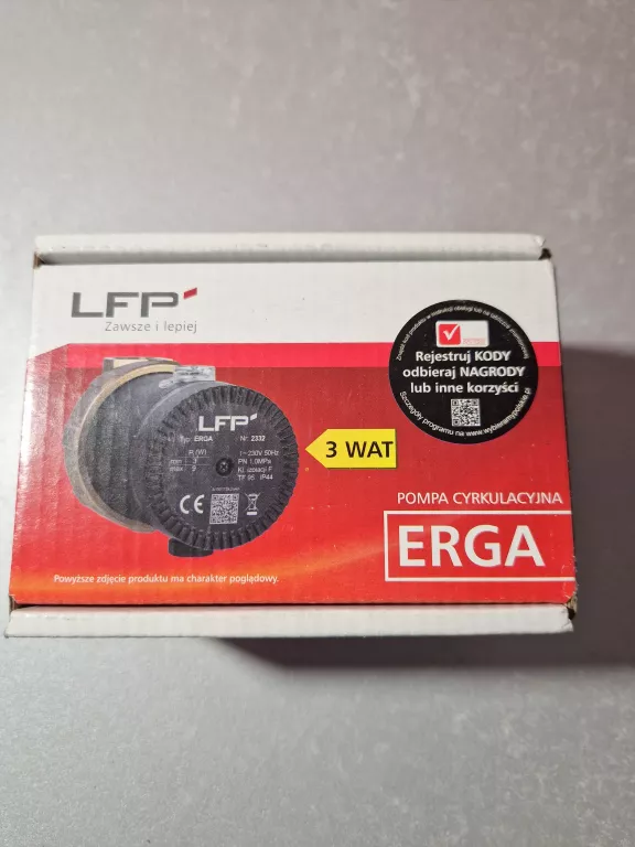 POMPA CYRKULACYJNA LFP ERGA 230-240V