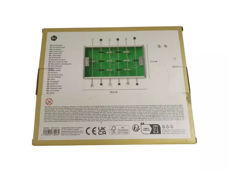 BORDFODBOLD FOOTBALL GAME EXTRAORDINARY