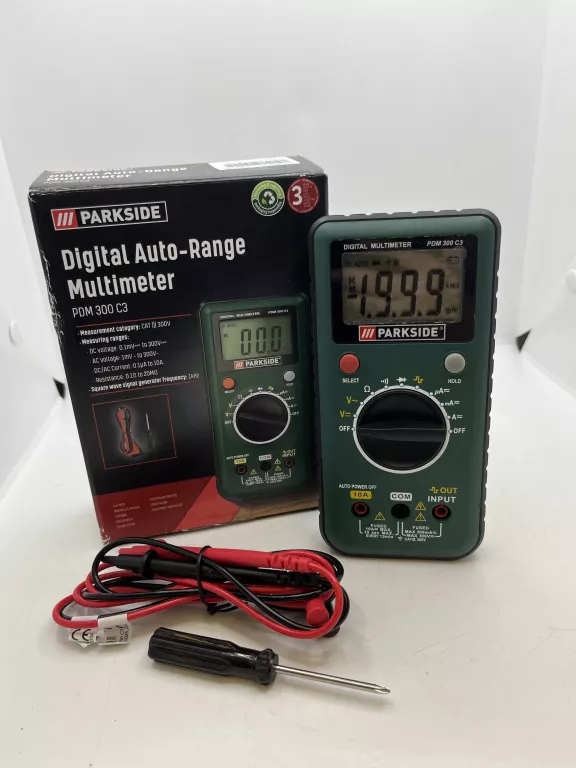 MULTIMETR PARKSIDE PDM 300 C3