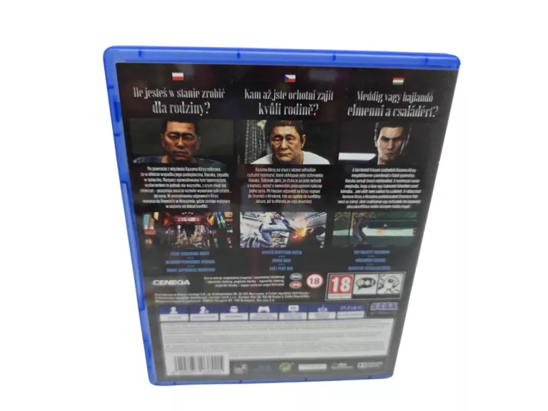 GRA PS4 YAKUZA 6 THE SONG OF LIFE