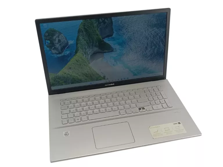LAPTOP ASUS VIVOBOOK 17 17,3 " INTEL CORE I3 8 GB / 512 GB SREBRNY