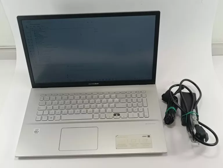 LAPTOP ASUS VIVOBOOK 17 17,3 " INTEL CORE I3 8 GB / 512 GB SREBRNY
