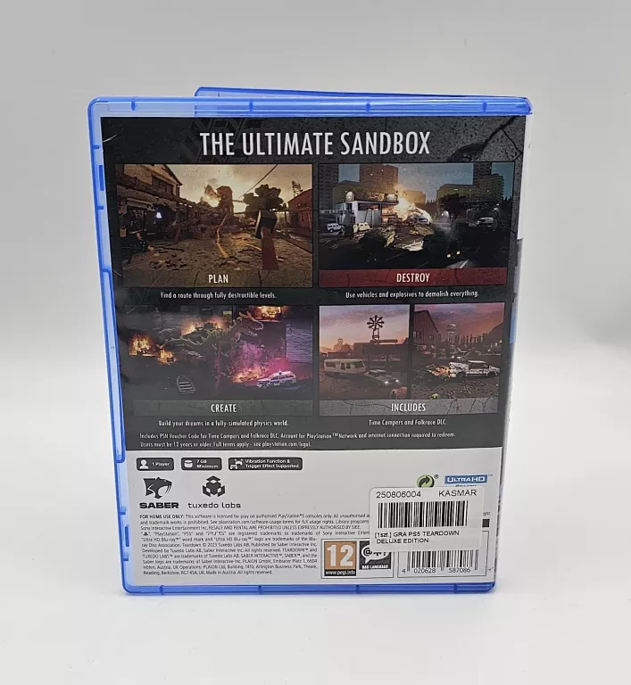 GRA PS5 TEARDOWN DELUXE EDITION