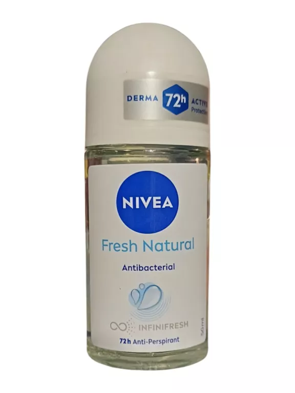 ANTYPERSPIRANT NIVEA FRESH NATURAL DLA KOBIET W KULCE ROLL-ON 72H 50ML