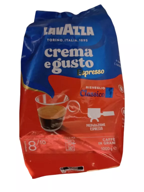 KAWA LAVAZZA CREMA EGUSTO ESSPRESSO ZIARNISTA 1KG