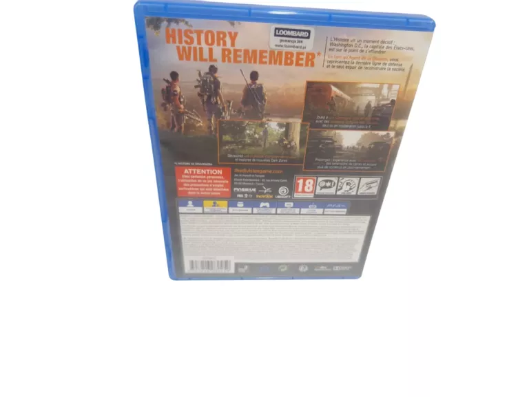 GRA PS4  THE DIVISION 2