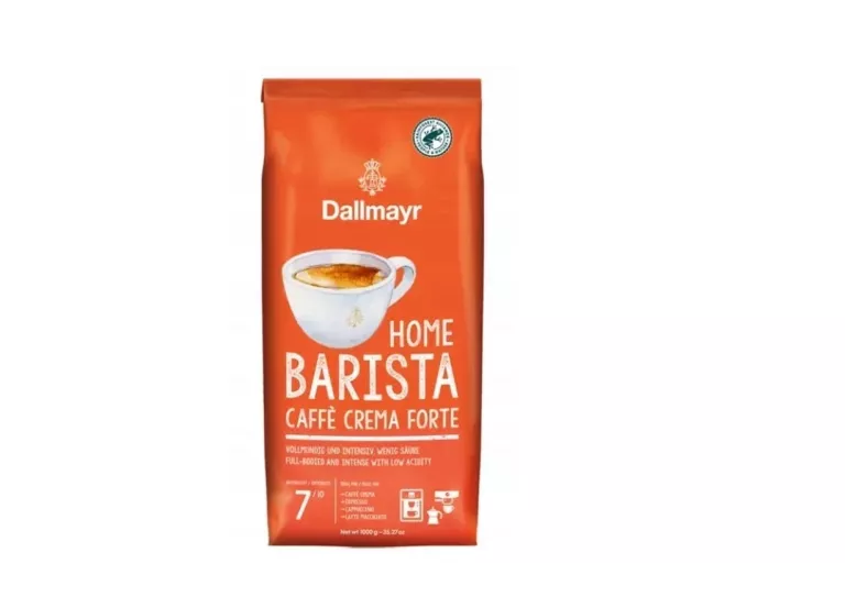 DALLMAYR HOME BARISTA CAFFE CREMA FORTE KAWA ZIARNISTA 1KG 06/2027