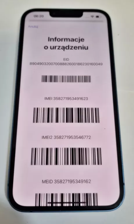 TELEFON IPHONE 13 BATERIA 90% @SUPER STAN @OKAZJA