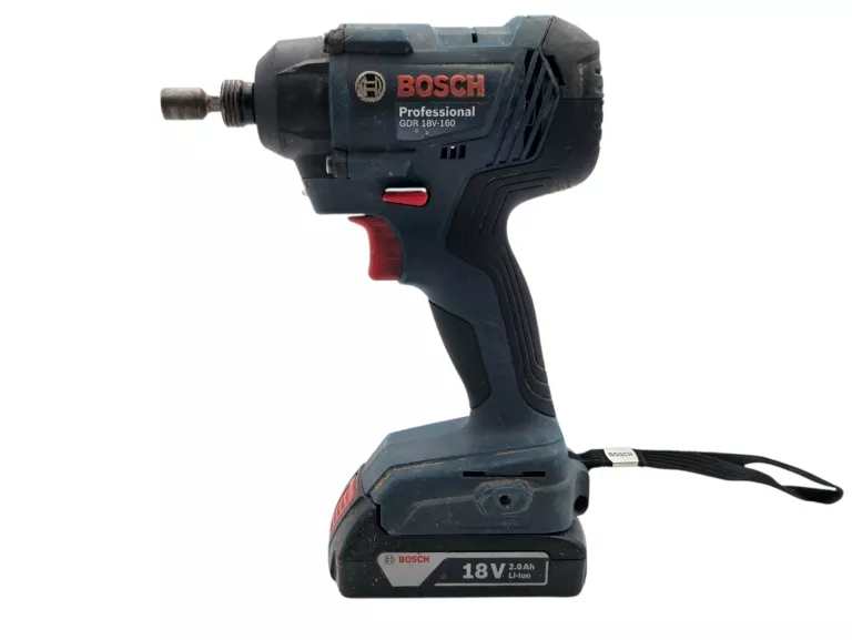 ZAKRĘTARKA UDAROWA BOSCH PROFESSIONAL GDR 18V-160 160NM + AKUMULATOR 2.0AH