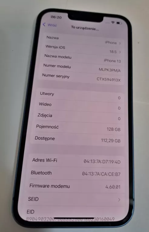 TELEFON IPHONE 13 BATERIA 90% @SUPER STAN @OKAZJA