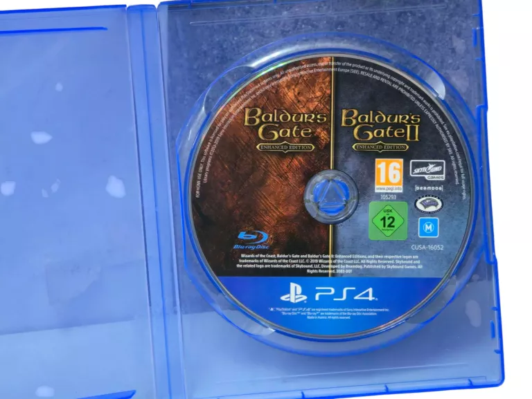 GRA NA PLAYSTATION 4 BALDUR'S GATE / BALDUR'S GATE II ENHANCED EDITION