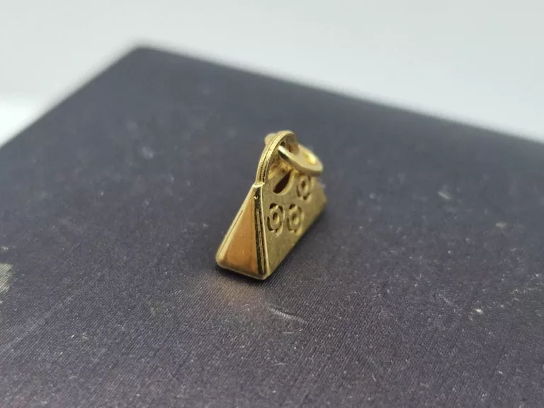 ZŁOTA ZAWIESZKA TOREBKA 0,56G PR. 375