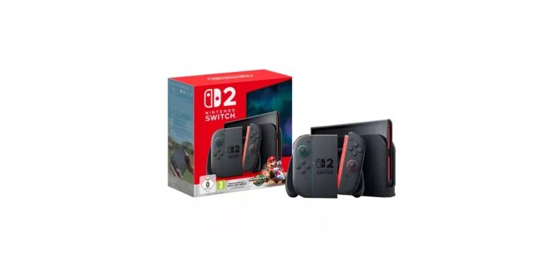 KONSOLA NINTENDO SWITCH 2 + MARIO KART WORLD ZESTAW 045496321529