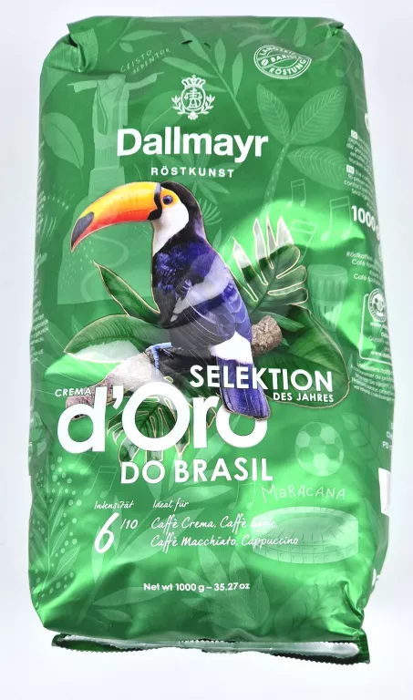 KAWA ZIARNISTA DALLMAYR CREMA D'ORO BRASIL 1KG