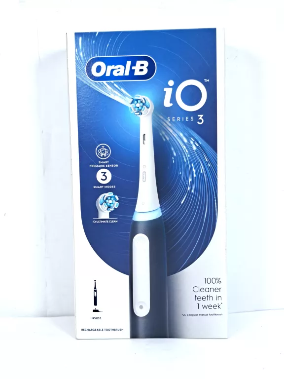 BRAUN ORAL-B SZCZOTECZKA ELEKTRYCZNA IO 3 BLACK