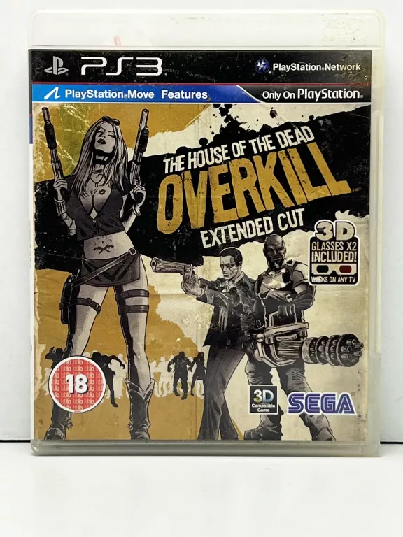 GRA PS3 THE HOUSE OF THE DEAD OVERKILL EXTENDED CUT