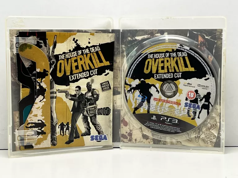 GRA PS3 THE HOUSE OF THE DEAD OVERKILL EXTENDED CUT
