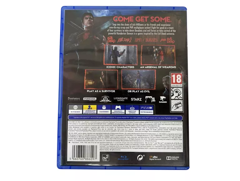 EVIL DEAD THE GAME DYNAMICZNA GRA AKCJI DLA FANÓW HORRORU !!