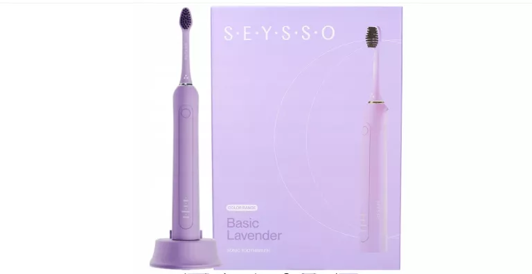 SZCZOTECZKA SONICZNA DO ZĘBÓW SEYSSO BASIC LAVENDER FIOLETOWA