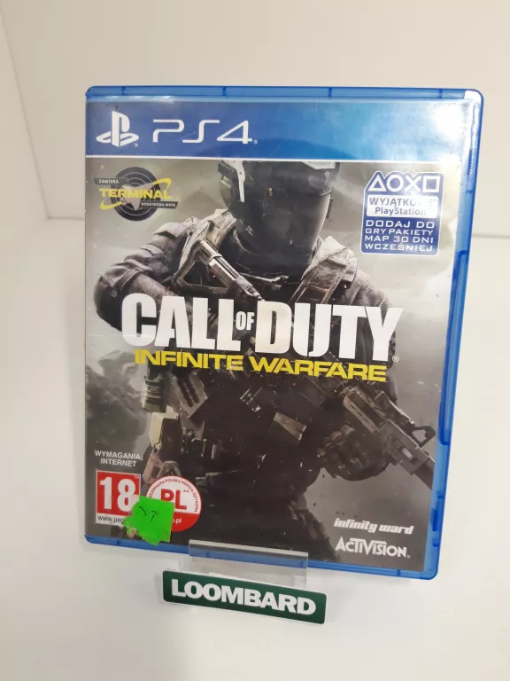 GRA PS4 CALL OF DUTY INFINITY WARFARE