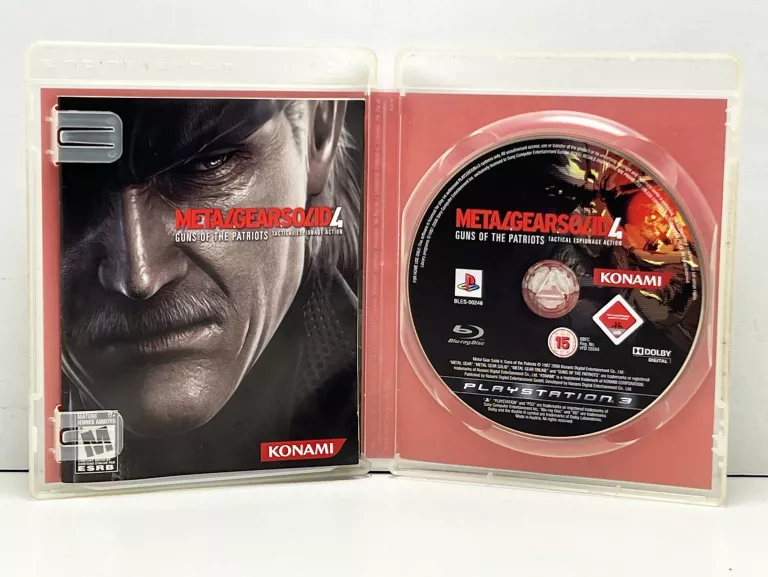 GRA PS3 METAL GEAR SOLID 4: GUNS OF THE PATRIOTS