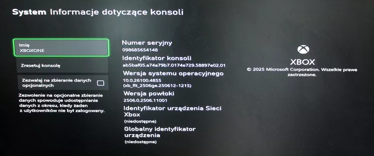 KONSOLA MICROSOFT XBOX ONE 500GB (1540) + 2 PADY CZARNA