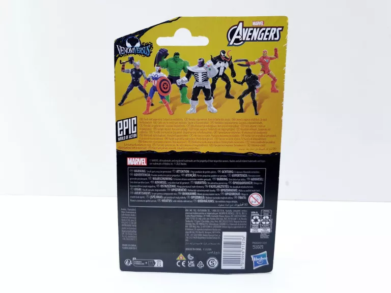 MARVEL AVENGERS FIGURKA ANTI-VENOM KAPITAN AMERYKA 10 CM VENOMVERSUS G181