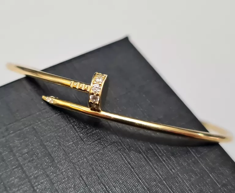 WYJATKOWA  BRANSOLETKA GWÓŹDŹ 4,34G P585