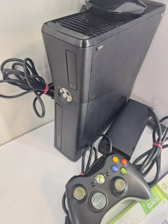 KONSOLA XBOX 360 OKABLOWANIE ,KINECT 2 X GRA