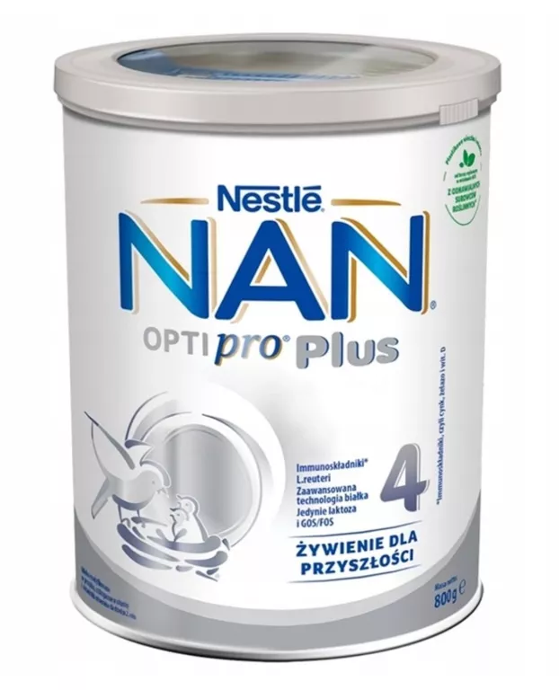 NESTLE NAN OPTIPRO 4 PLUS MLEKO JUNIOR 800G
