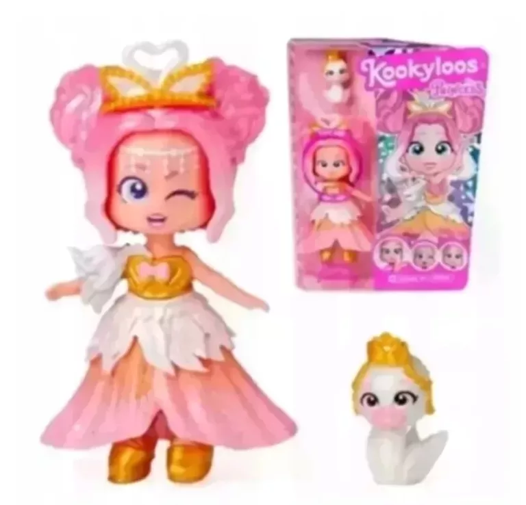 LALKA KOOKYLOOS PRINCESS SERIES SWAN FANTAS