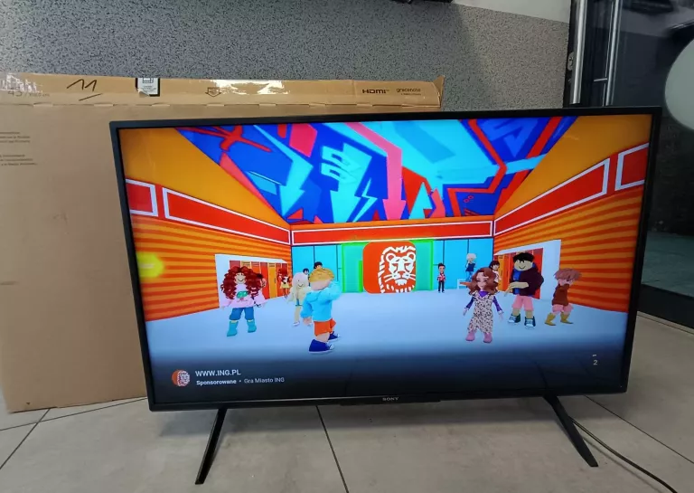 TELEWIZOR LED SONY KD-43X75WL 43" 4K UHD ANDROID TV KOMPLET