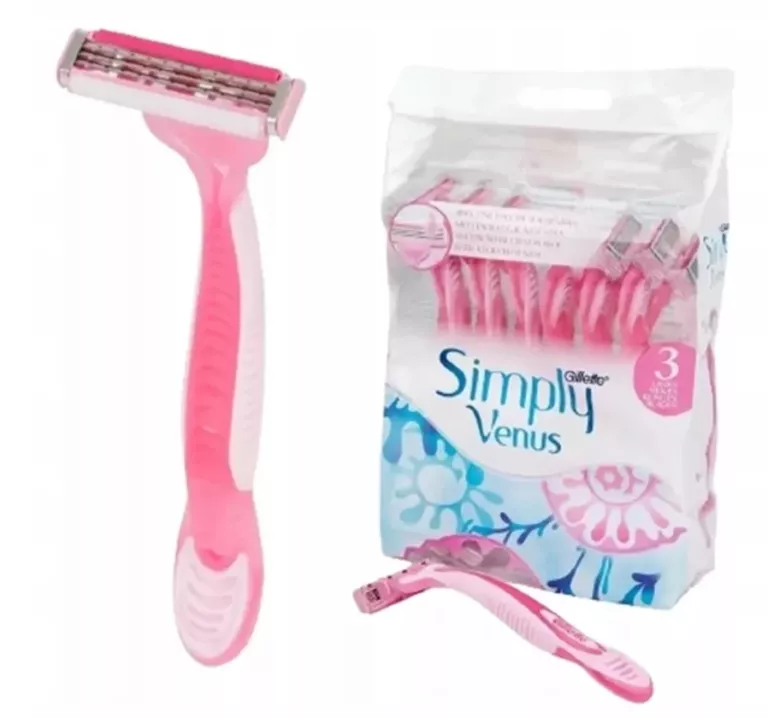 MASZYNKA JEDNORAZOWA DO GOLENIA GILLETTE SIMPLY VENUS 3 12 SZT.