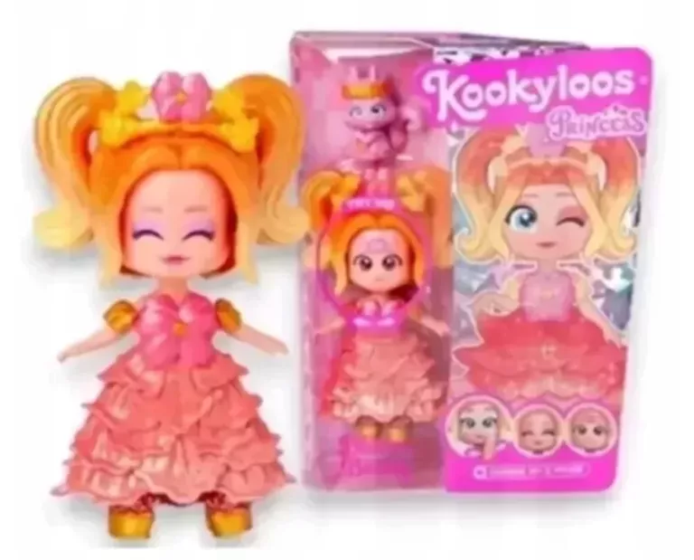 FIGURKA KOOKYLOOS PRINCESS LALECZKA BLOSSOM BEAUTY + ZWIERZĄTKO