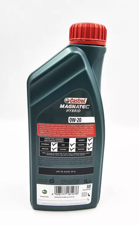 OLEJ SILNIKOWY CASTROL MAGNATEC HYBRID 0W-20 / 1L