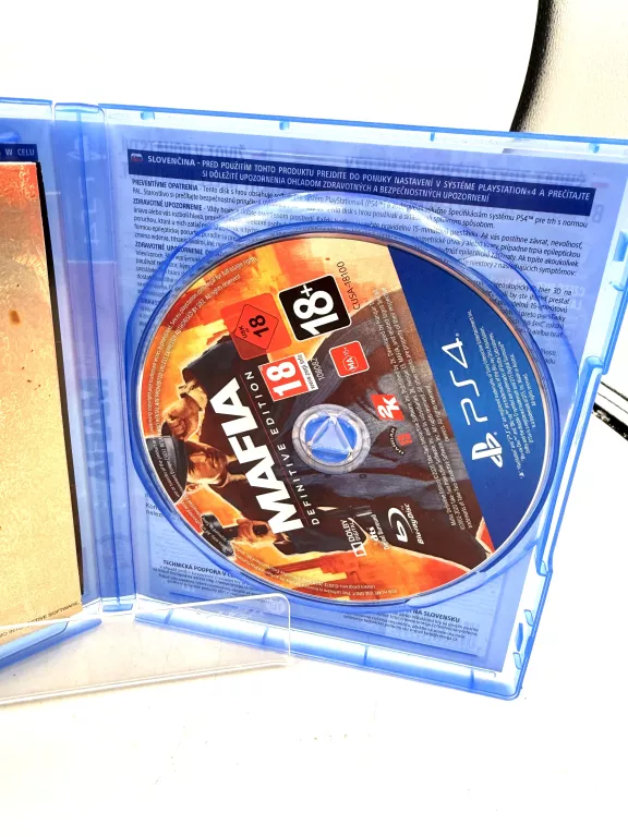 GRA PS4 MAFIA DEFINITE EDITION