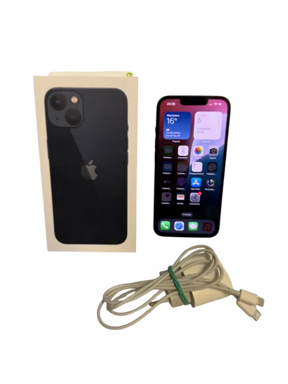 TELEFON APPLE IPHONE 13 128 GB BAT.100% OKAZJA!