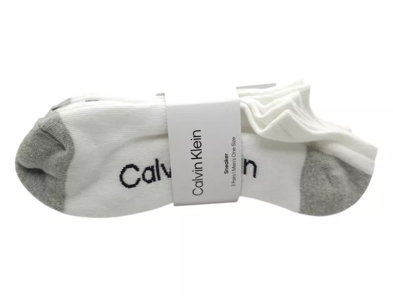 CALVIN KLEIN SNEAKER ONE SIZE 3 PAK SZARE PIĘTY