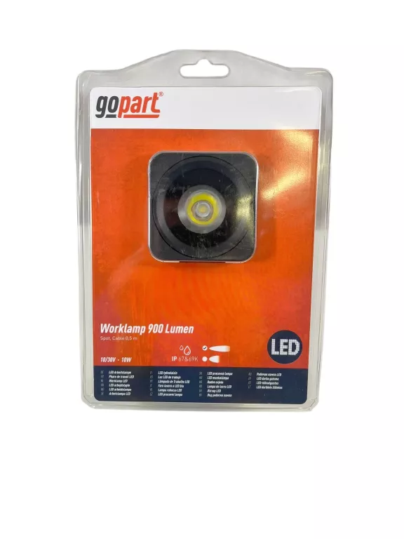 LAMPA LED 10W 900LM ŚWIATŁO SKUPIONE L GOPART A150