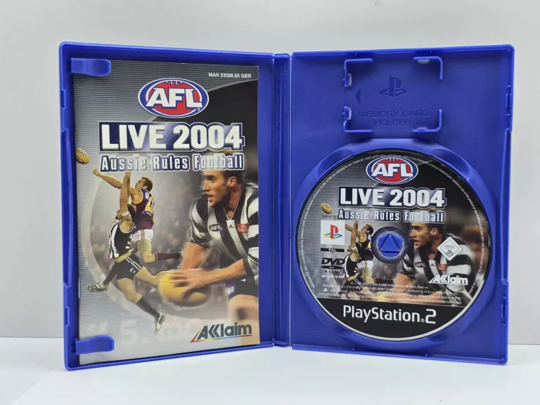 GRA PS2 AFL LIVE 2004 AUSSIE RULES FOOTBALL