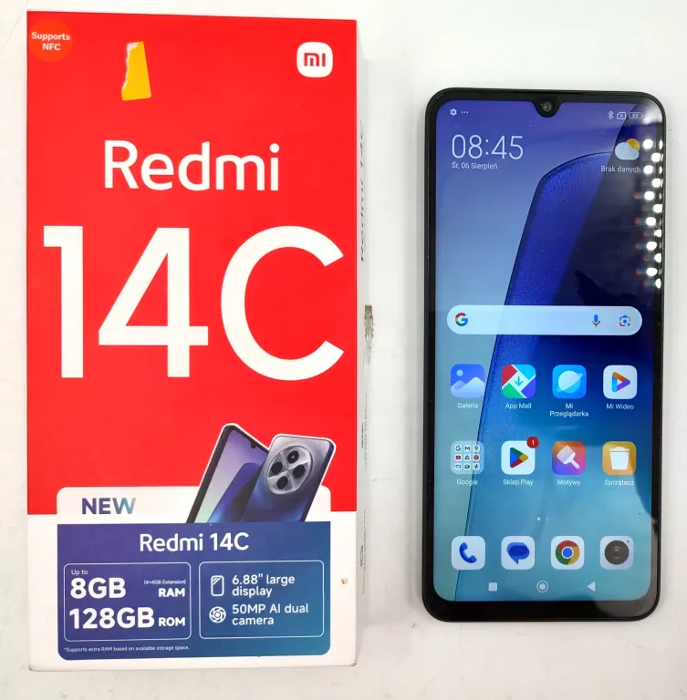 TELEFON XIAOMI REDMI 14 C 4GB/128GB/PUD/ŁAD